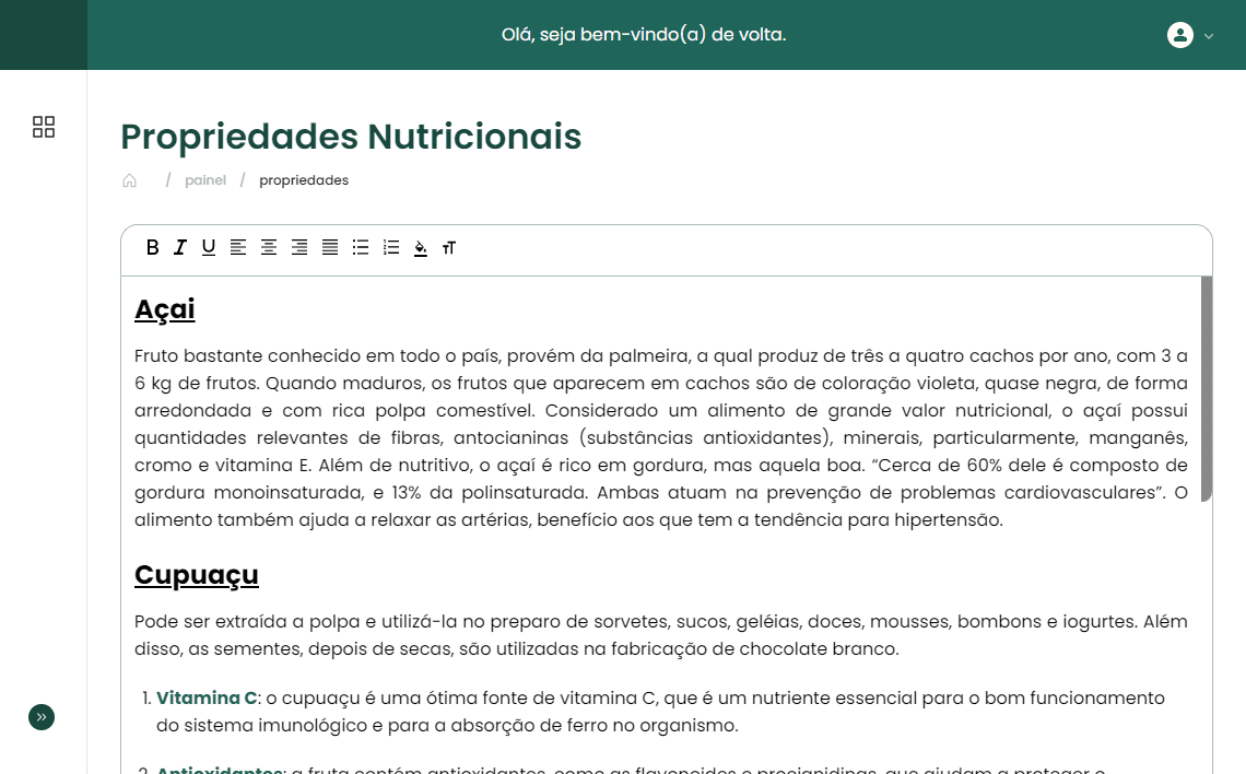 Casa Amazonônia Admin