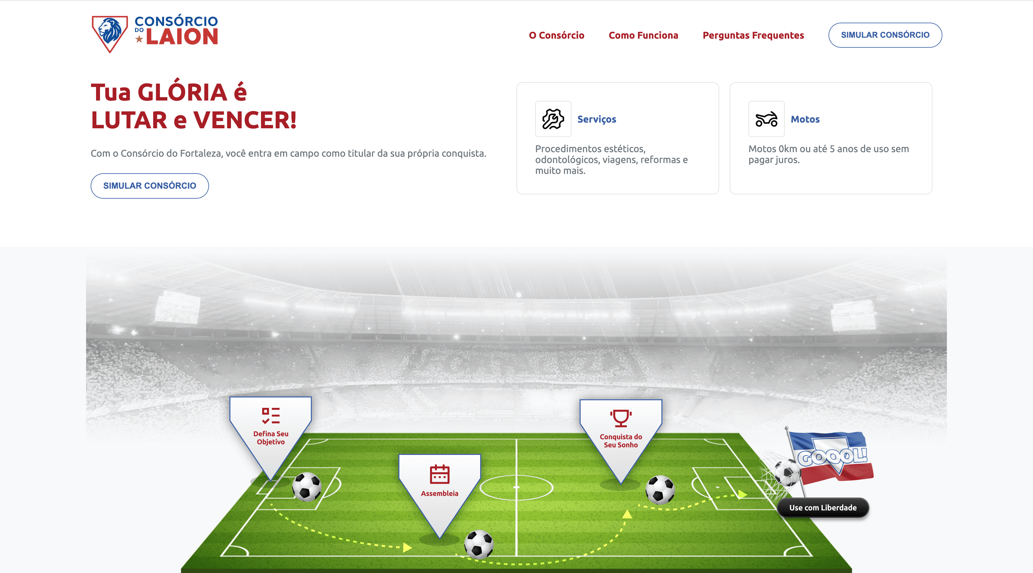 Consórcio do Laion preview do case