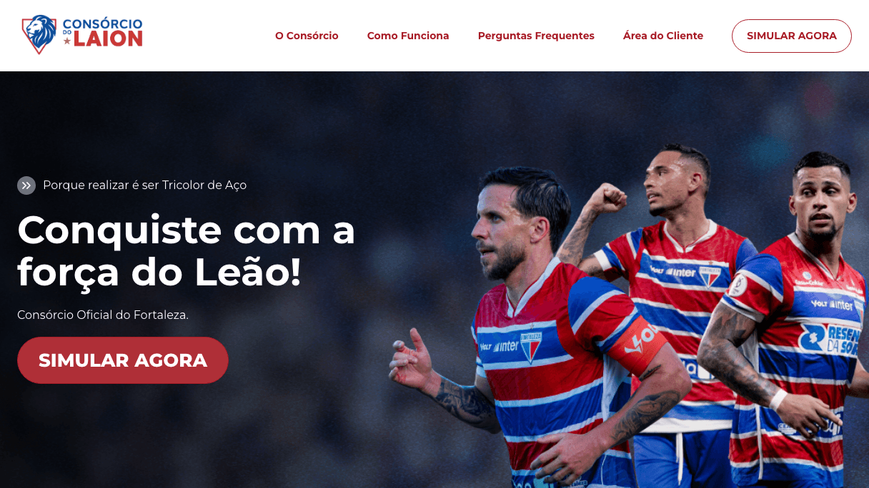 Consórcio do Laion preview do case