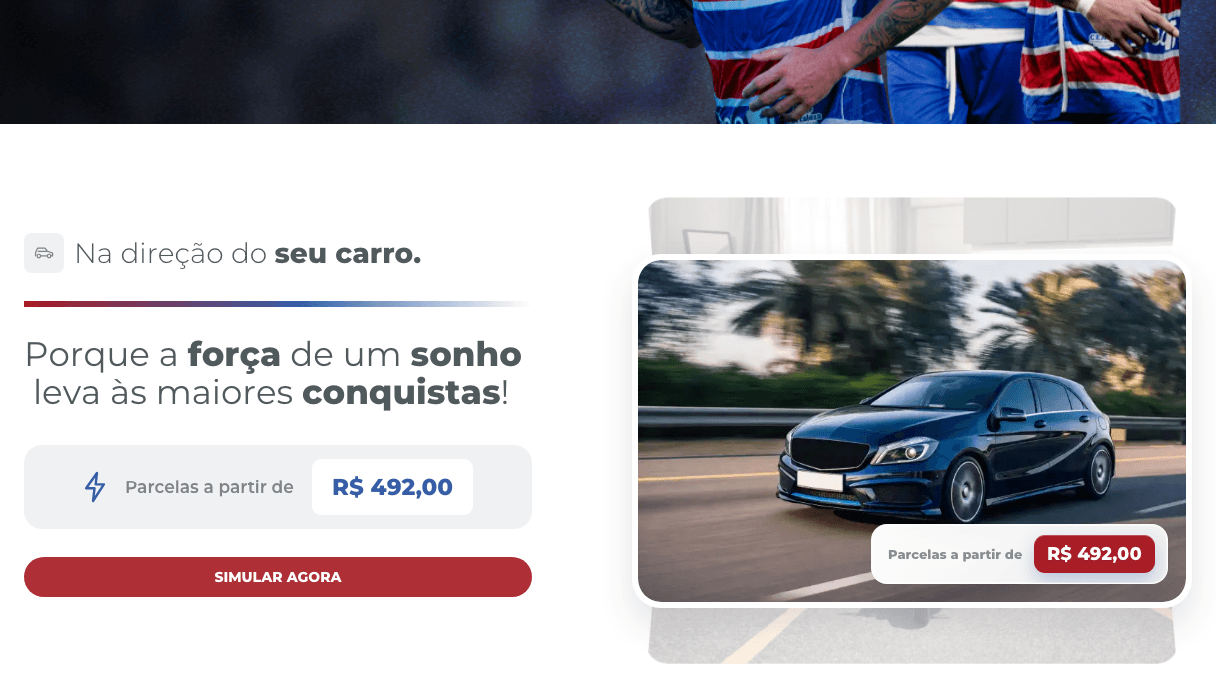 Consórcio do Laion tela desktop 2