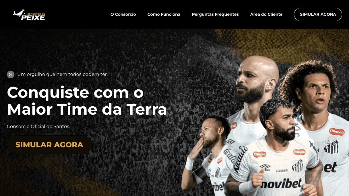 Consórcio do Peixe preview do case