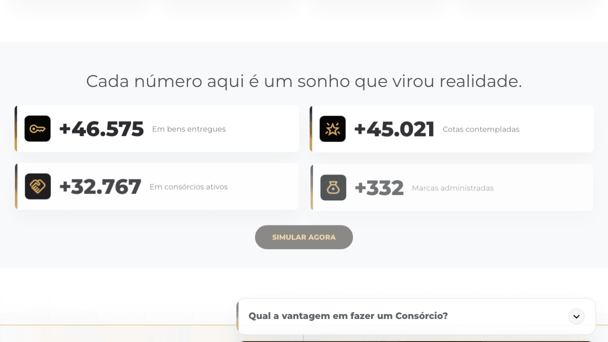 Consórcio do Peixe tela desktop 7
