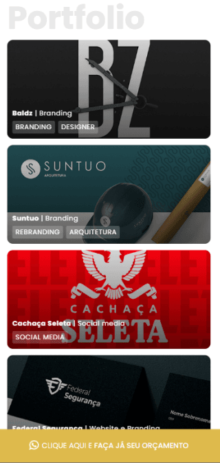 Tela mobile do case somo-collab